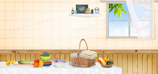 營造溫馨廚房 從蔬菜到窗簾，打造理想家居空間